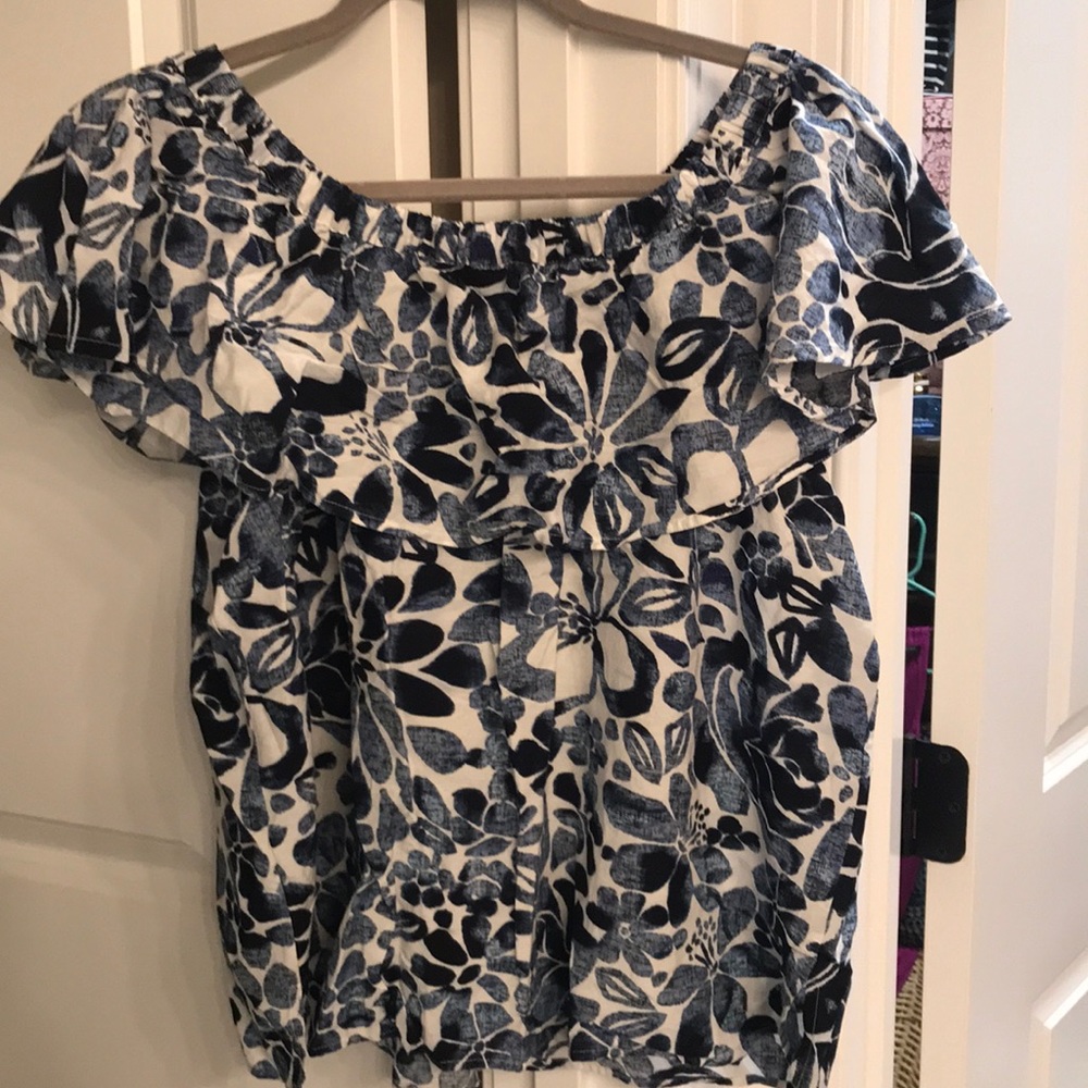 Loft off shoulder top
